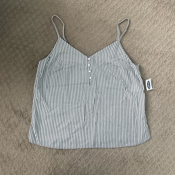 Old Navy Tops - Striped spaghetti strap tank top